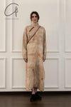 MUTEDANCE Hand-dyed silk and wool dress MD21FW07 PM19